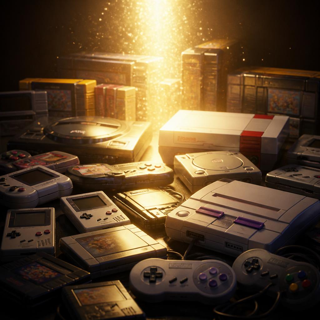 懐かしのゲームが再び輝く！あなたのレトロゲームを大切に引き継ぎます