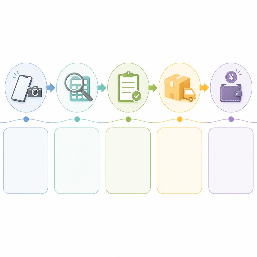 査定の流れとご利用方法