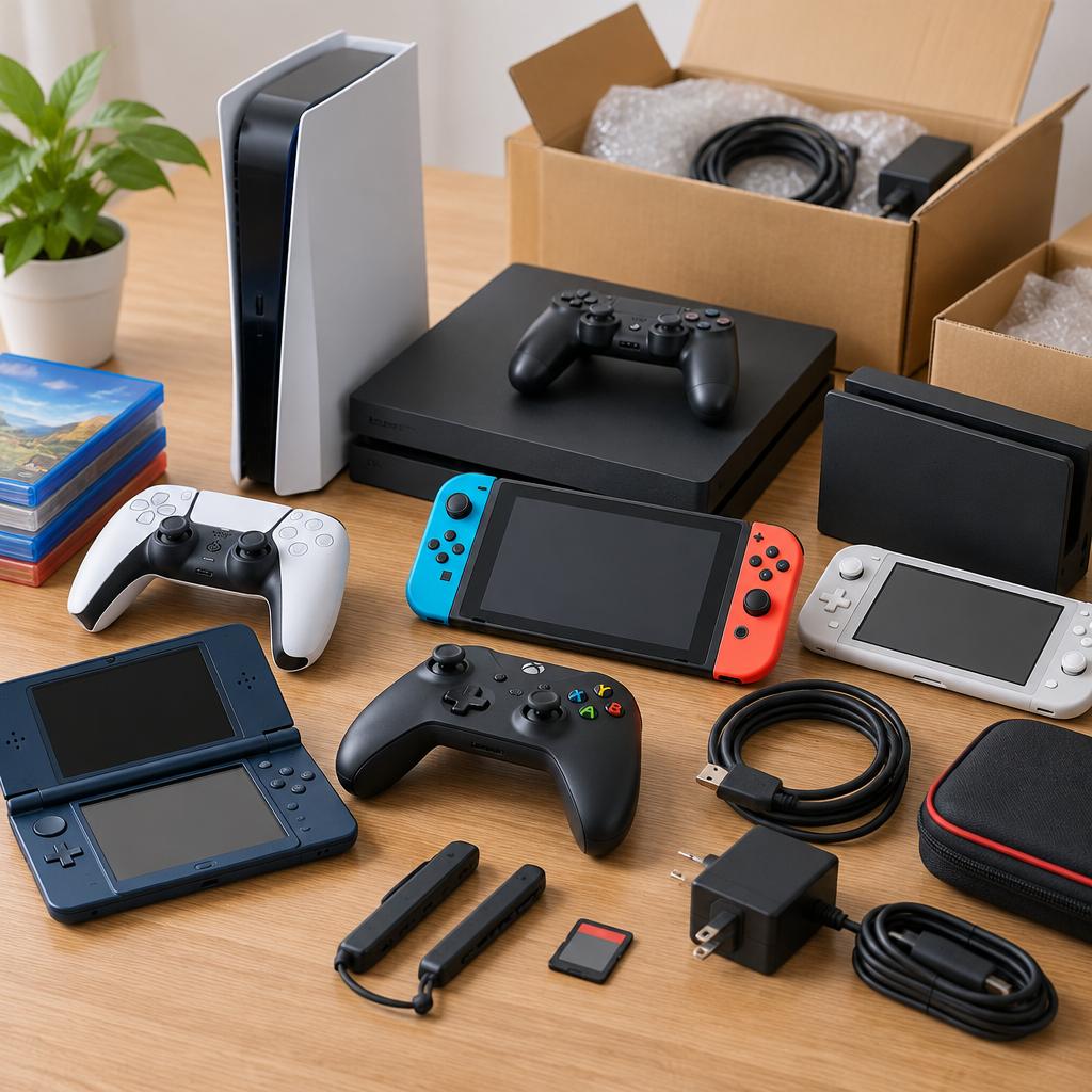 古い機種も周辺機器もまとめて査定！幅広いゲーム用品に対応
