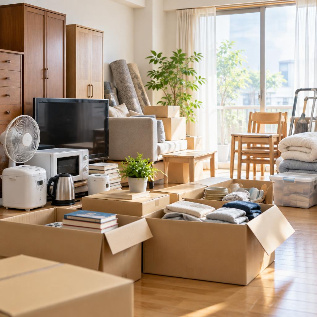 片付け・仕分けから買取まで、まとめてスムーズに。姫路の不用品整理はミラプレにお任せください